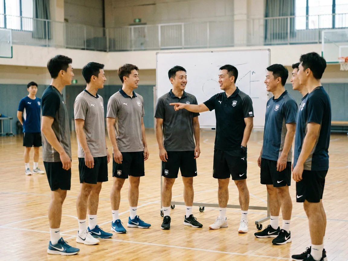 足球赛前训练,豪门对决